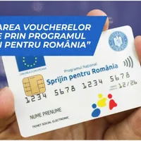 Card social cu suma de 250 lei- Foto: Ministerul Investițiilor și Proiectelor Europene