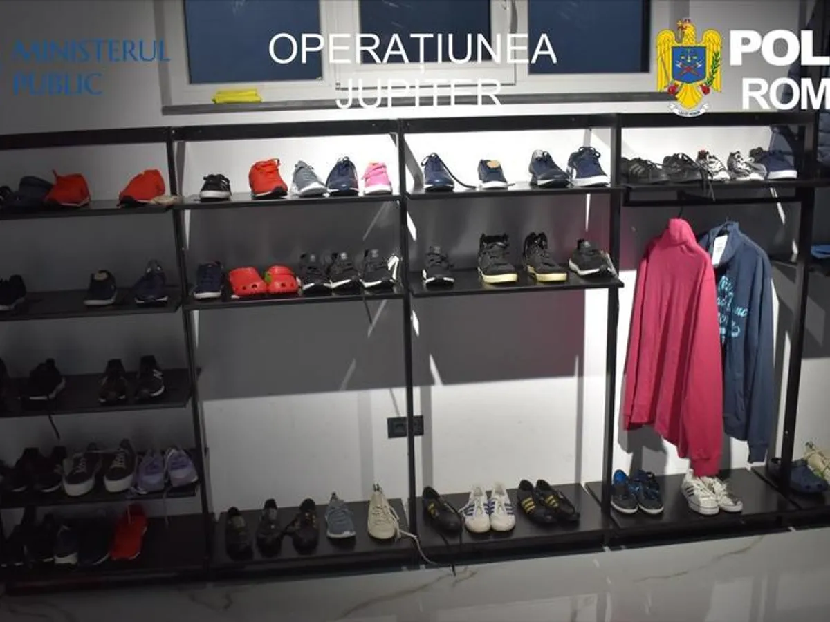 Magazin clandestin cu produse contrafăcute descoperit în Oradea: bărbat de 45 de ani, vizat de anchetă