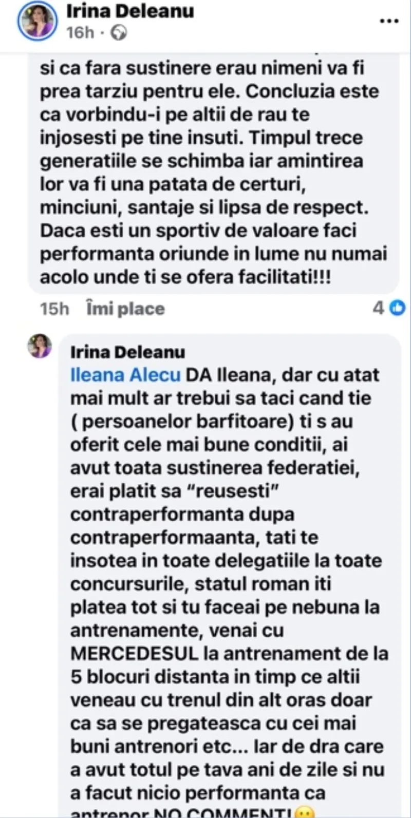 Captură Faceboo