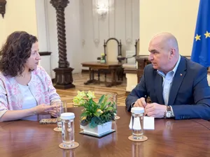 Ilie Bolojan, întâlnire cu Roxana Mînzatu. Discuții despre consolidarea apărării pe Flancul Estic - Foto: presidency.ro