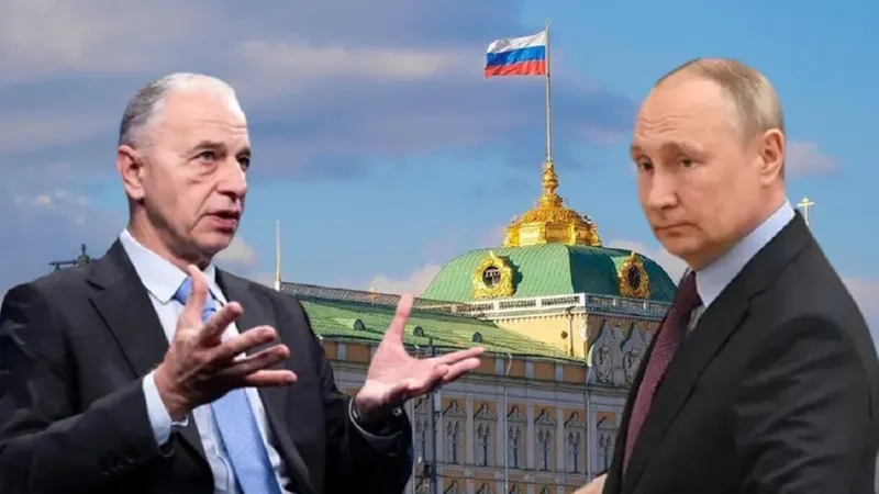 Mircea Geoană și Vladimir Putin- Foto: rtv.ro
