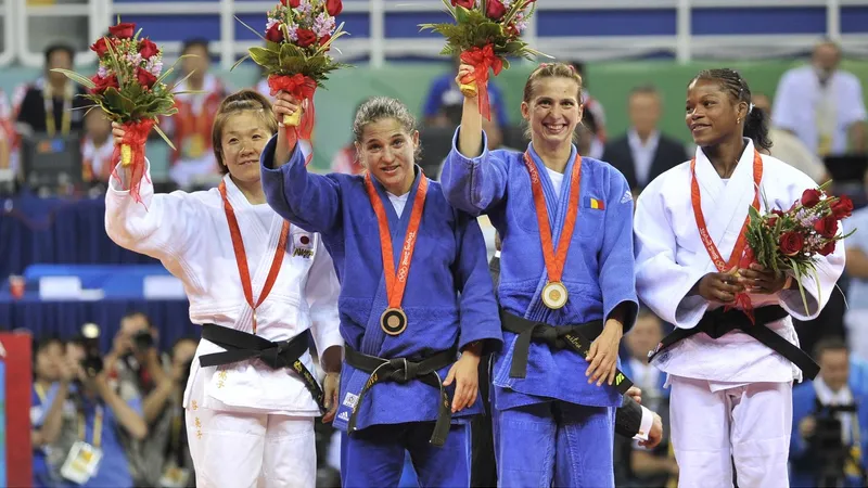 Alin Dumitru a câștigat medalia de aur la Jocurile Olimpice de la Beijing din 2008 Foto: profimediaimage.ro