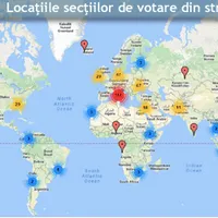 Secțiile de votare din străinătate/FOTO: mae.ro