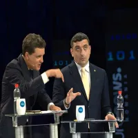 VIDEO ora 20.00 Euronews redifuzează singura confrunatre Nicușor Dan - George Simion Foto: Euronews captură video