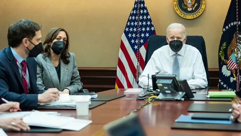 Biden și membri ai administrației au urmărit operașiunea/foto: white house