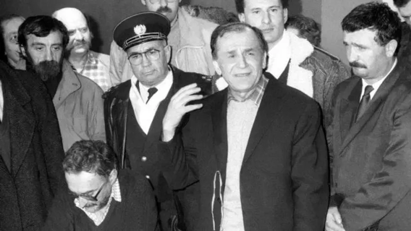 Ion Iliescu a condus gruparea GRU care a luat puterea în decembrie '89/ Foto: Agerpres