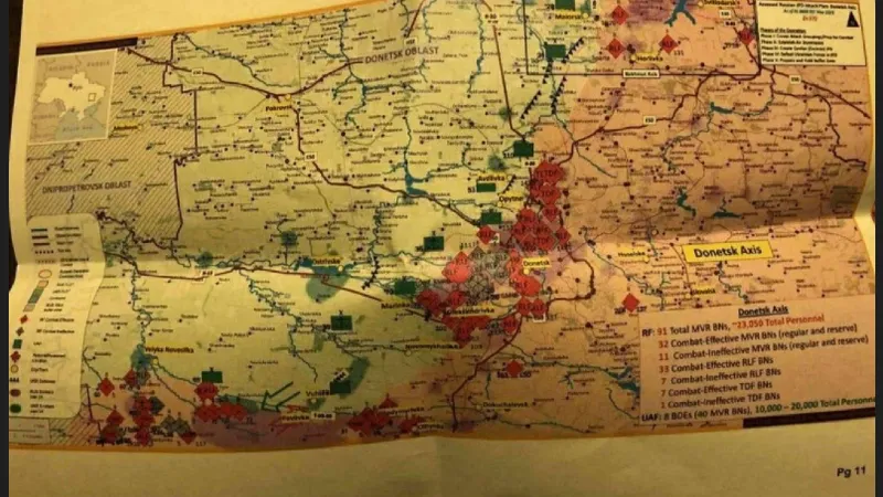 Document „scurs” de la Pentagon-Foto: Twitter-NeutralZone
