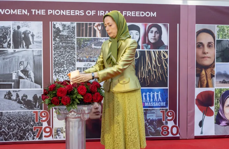 Maryam Rajawi, președinta NCRI - Foto: Profimedia Images