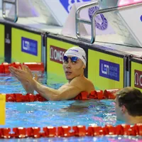 David Popovici, încă o medalie de aur la Naţionalele în bazin de 50 m. S-a impus și la 200 m liber - Foto: INQUAM Photos/ Stefan Constantin