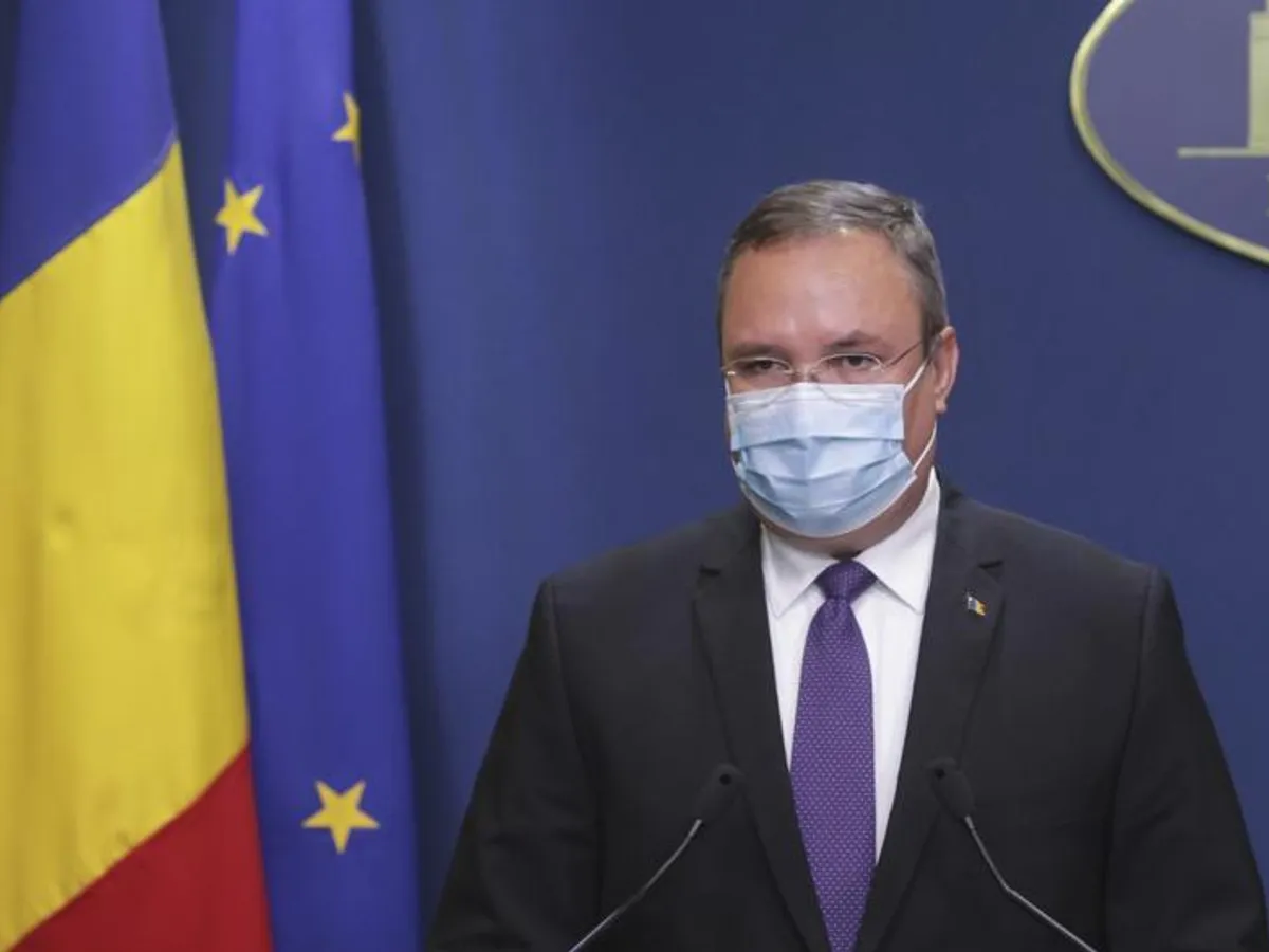 Premierul Nicolae Ciucă/ FOTO: Inquam Photos/Octav Ganea