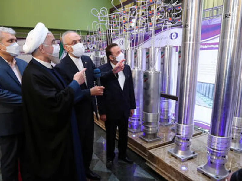 Hassan Rouhani fusese la centrul nuclear Natanz cu o zi înainte de sabotaj/Foto aa.com.tr