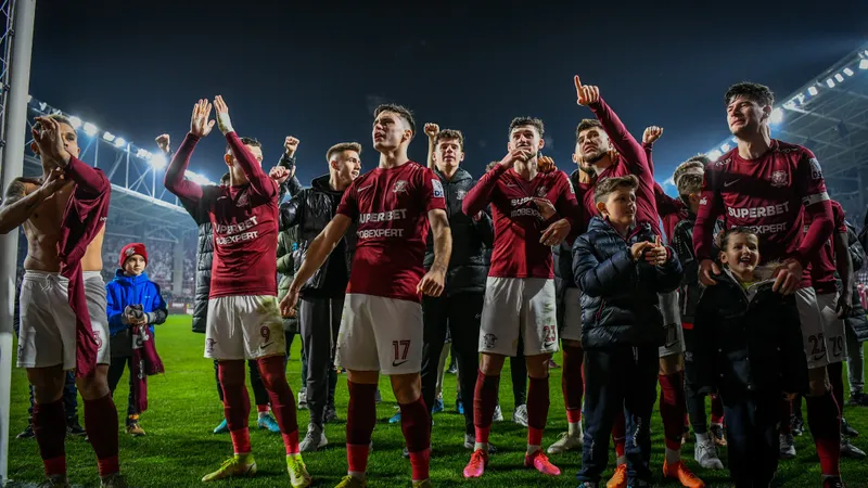 FC Rapid. ( Poză cu rol ilustrativ. Foto: Facebook / Rapid 1923)