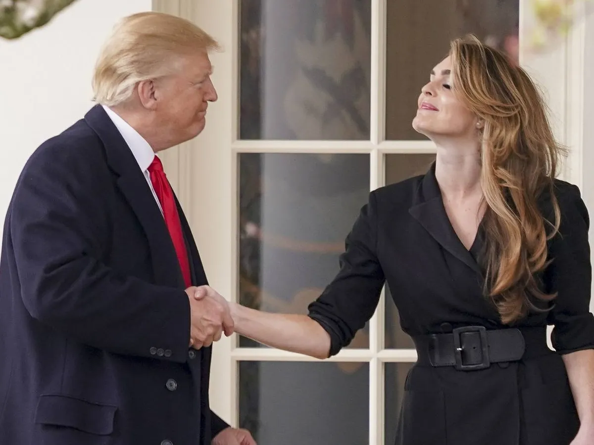 Donald Trump și Hope Hicks / Foto: usatoday.com