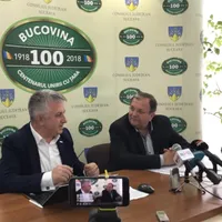 Președintele Consiliului Județean Suceava, Gheorghe Flutur și Marius Bostan – inițiatorul programului RePatriot