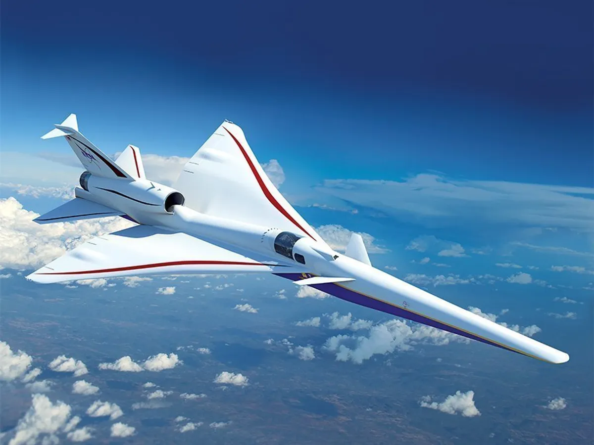 OPERATOR. Forma elegantă a avionului  supersonic X-59 QueSST al NASA va genera un sunet mai silențios. Lockheed Martin demarează construcția avionului în luna ianuarie 2019