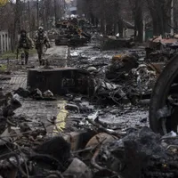VIDEO Cadavrele civililor ucraineni, uciși de armata rusă, au stat 3 săptămâni întinse pe stradă / rfi