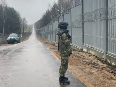 Granița poloneză - FOTO Unitatea de Grăniceri Podlasie via defence24.pl