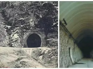 Tunelul secret din Munții Bucegi a cărui intrare a fost betonată de autorități. Ce se ascunde aici? - Foto: Colaj