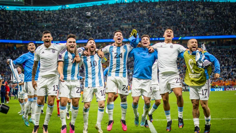 Argentina, a doua semifinalistă de la Campionatul Mondial. / Foto: Profimedia
