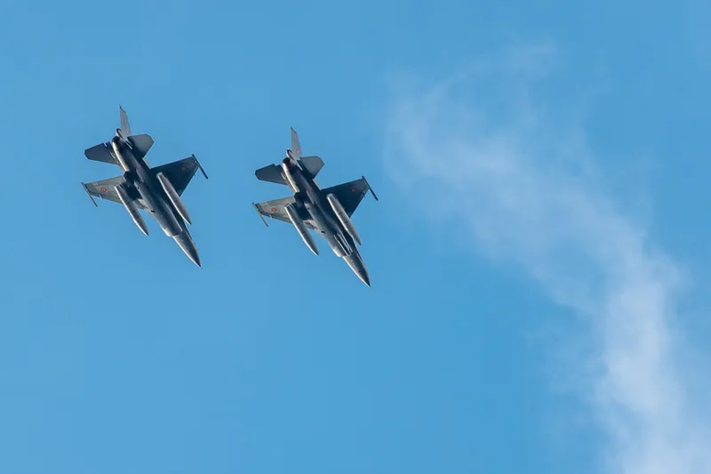 Avioane de lupta F-16 ale României - FOTO Forțele Aeriene