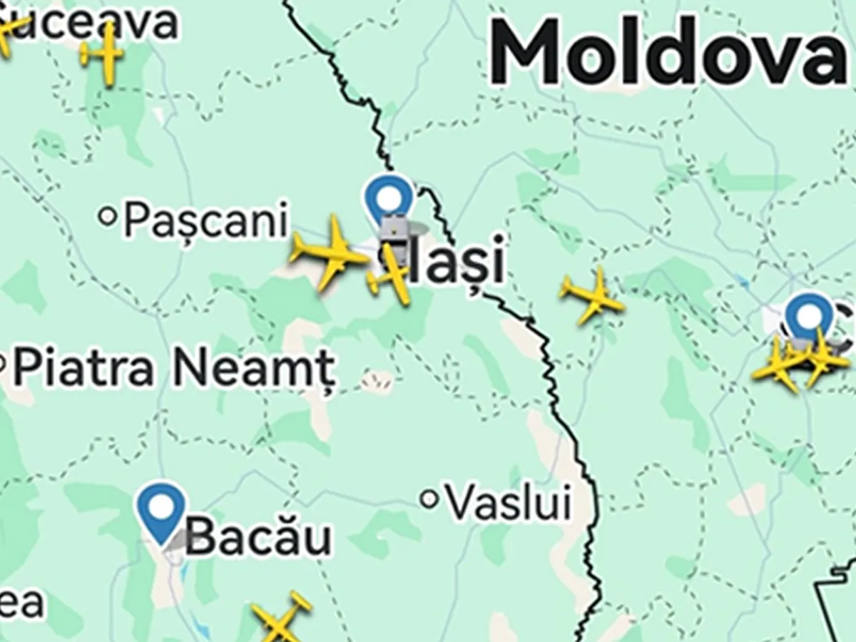 Cer aglomerat, nervi întinși: cum afectează zgomotul avioanelor locuitorii Iașului - Foto: ZdI