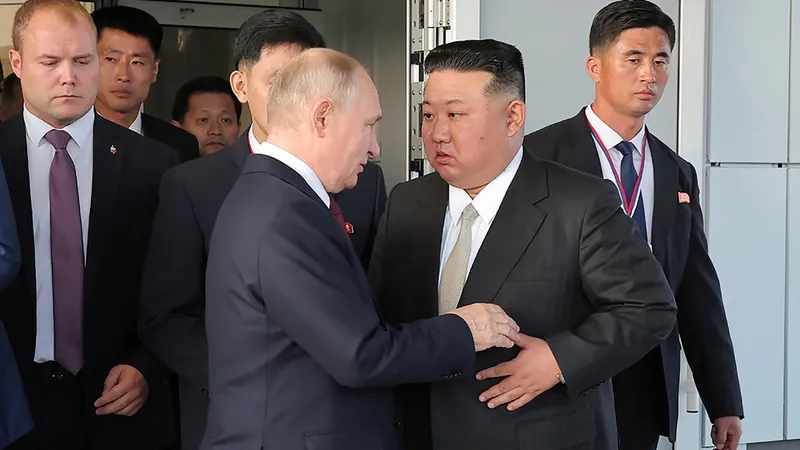 Vladimir Putin și Kim Jong-Un - Foto: Profimedia Images