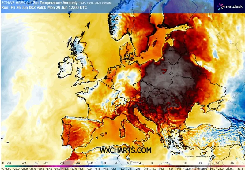 Rom&acirc;nia, afectată de temperaturi extreme - Foto: Severe Weather