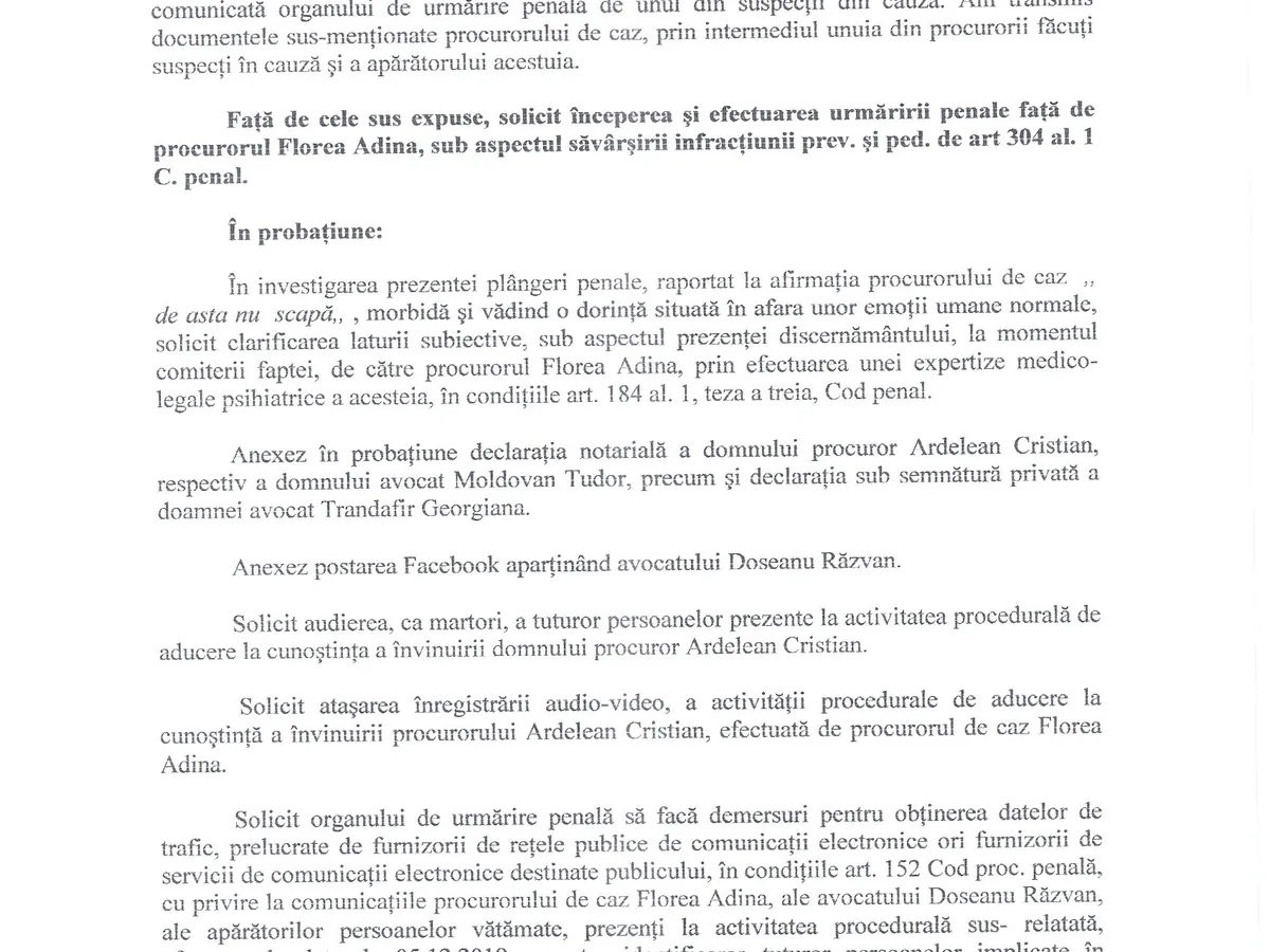 Plangere penala 3