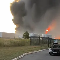 Atac cu drone în Rostov - Foto: X/@ChurchillFella