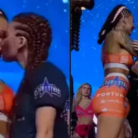Karina Pedro și Denisa Ryndova - Foto: Prosport / captura video