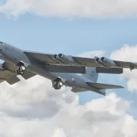 Bombardierele SUA B-52H, trimise să arate Rusiei forța NATO, și-au îndeplinit misiunea în România - Foto: Profimedia images