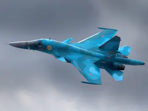 VIDEO Cum arată ce le două super avioane rusești SU-34 de 100.000.000$?   - Foto: mil.in.ua