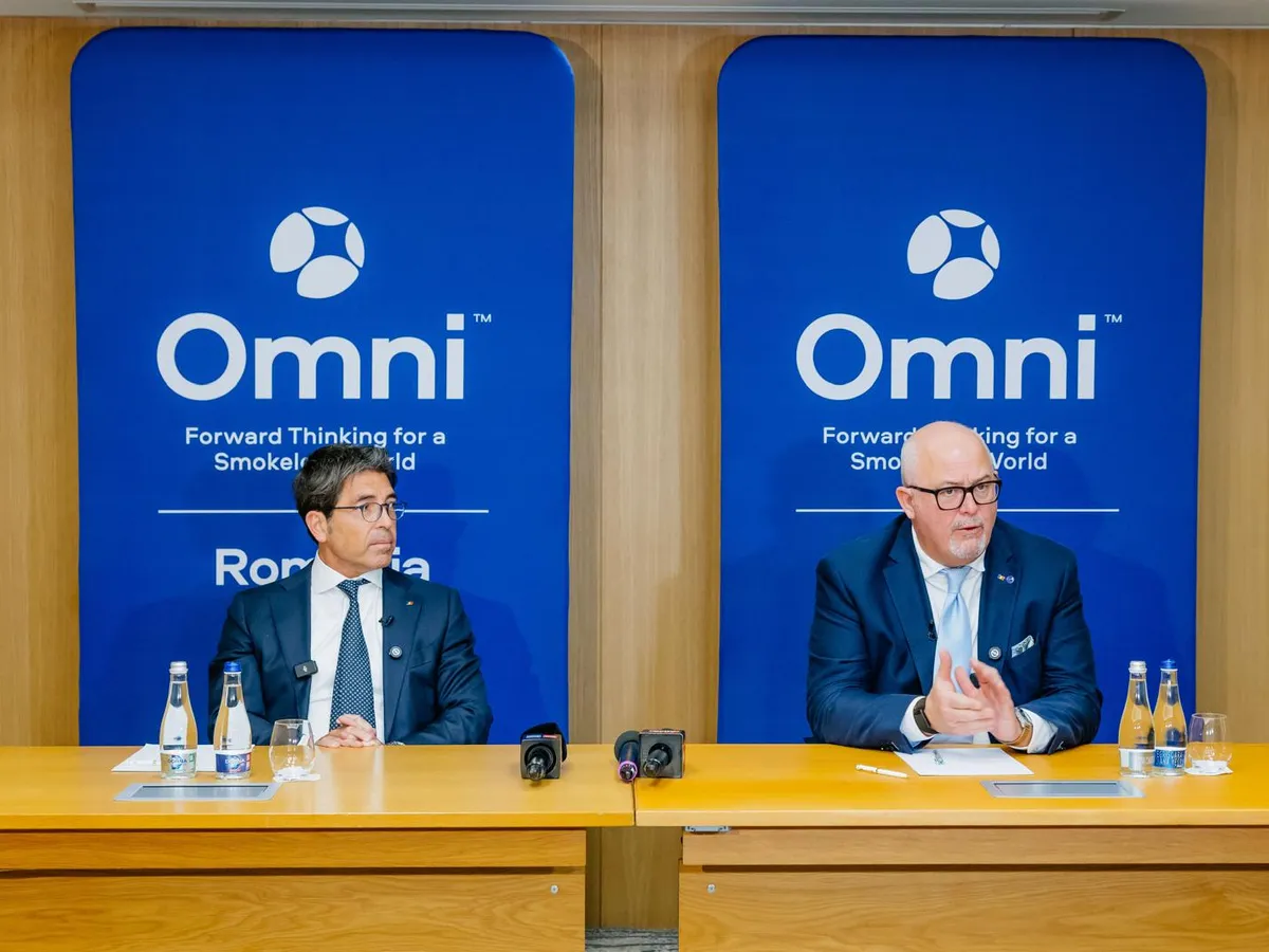 Kingsley Wheaton, Chief Corporate Office în cadrul BAT (dreapta) și Jorge Araya, Director al Ariei pentru Europa de Sud Est Foto: BAT