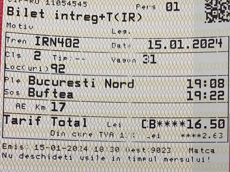 Stai lângă București și faci naveta la serviciu în Capitală? Trenul, de 3 ori mai scump ca autobuzul - Foto: Facebook/Gara Buftea