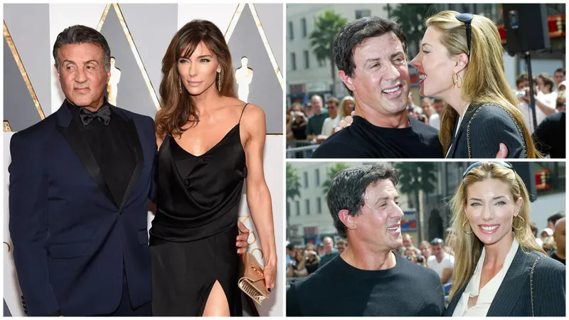 Sylvester Stallone și soția FOTO - people.com