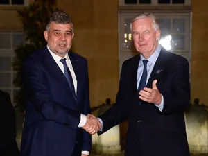 Marcel Ciolacu și Michel Barnier, întâlnire la Paris pentru extinderea parteneriatului strategic - Foto: Profimedia Images