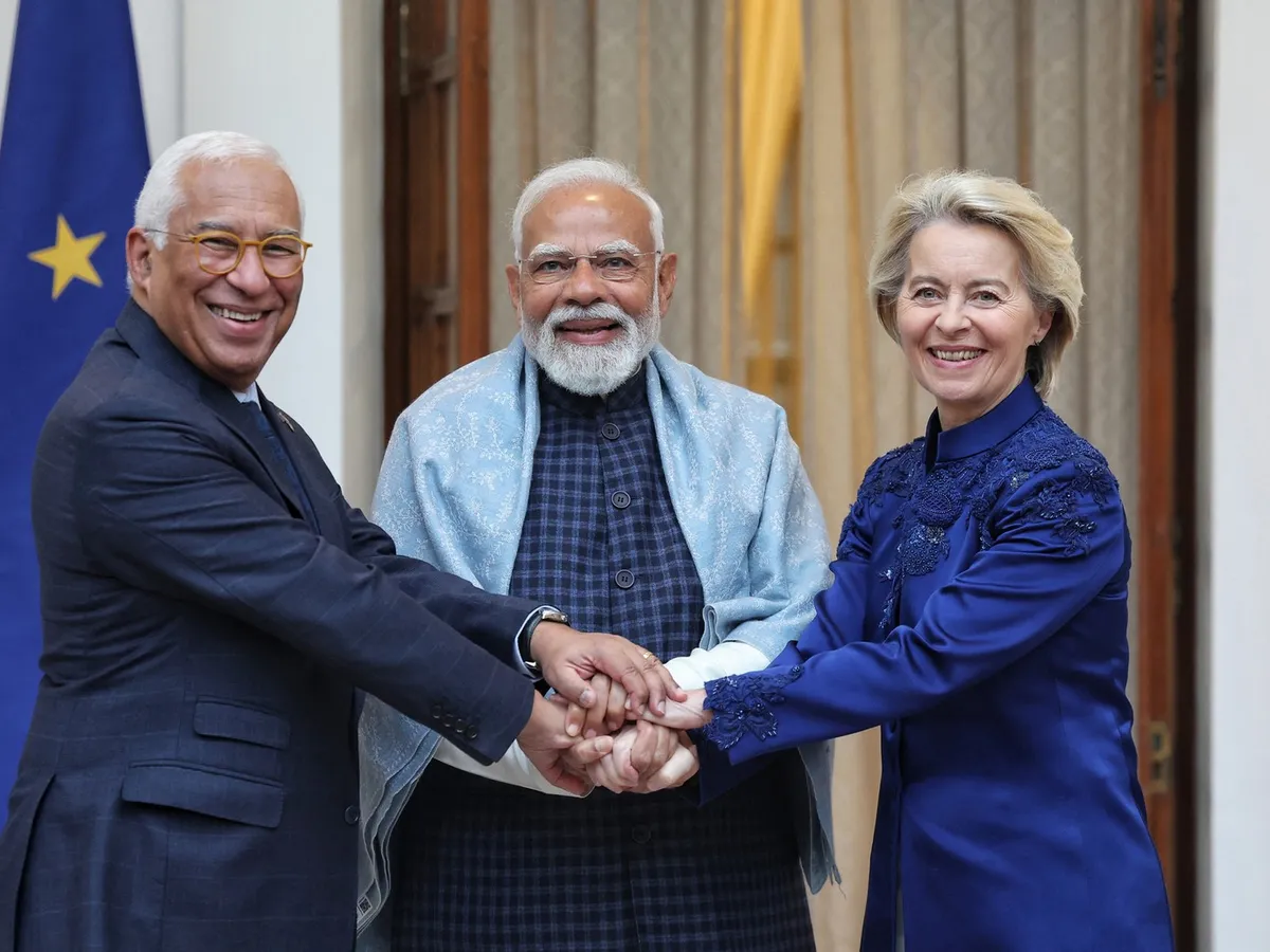 Ursula von der Leyen, despre acordul UE - India: „Un răspuns la fragmentarea ordinii mondiale”