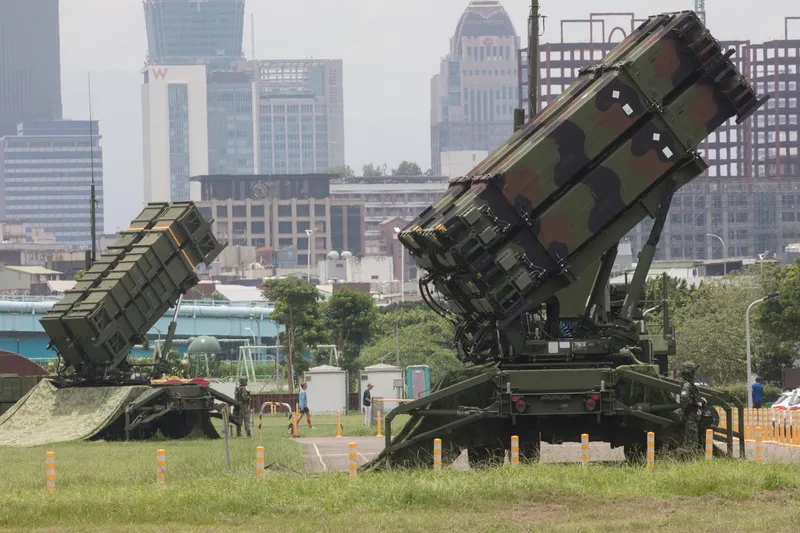 Sistemul de apărare aeriană Patriot &icirc;n Taiwan - Foto: Profimedia Images