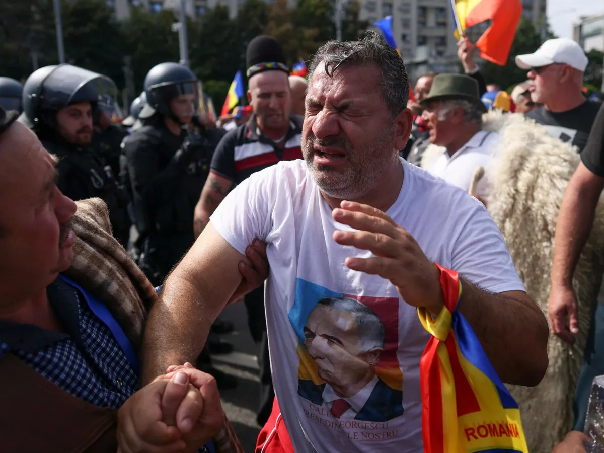 sustinătorii lui calin georgescu
