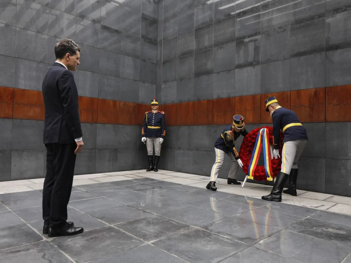 Nicuşor Dan, la cereemonia de comemorare a victimelor Holocaustului - Foto: INQUAM PHOTOS/Mălina Norocea (imagine cu caracter ilustrativ)