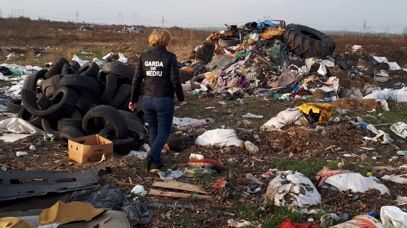 Inspectorii de Mediu fac controale în zonele deja știute pentru poluare. FOTO: Facebook