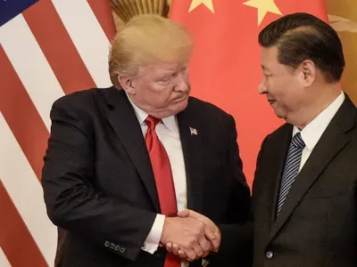 Donald Trump și Xi Jinping/ FOTO: AFP/ Getty Images