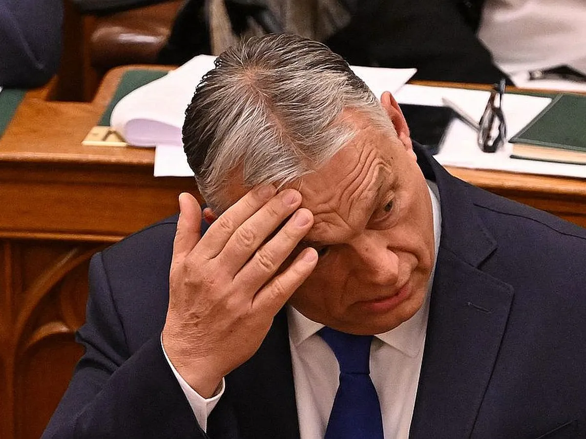 Viktor Orban, în Parlamentul European - Foto: Profimedia Images