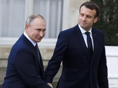 Putin: Unele dintre ideile lui Macron ar putea constitui baza pentru a merge mai departe/FOTO: TheMoscowTimes