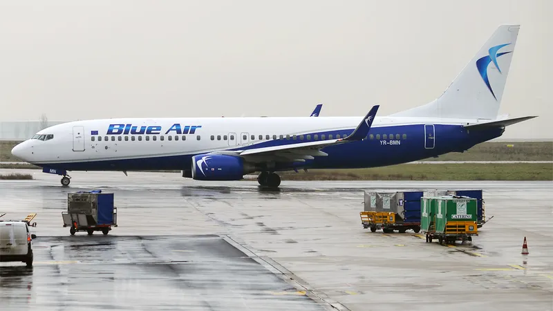 Blue Air - FOTO: Digi24