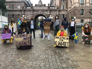 Greta Thunberg mobilizează în stradă apărătorii mediului, cu 48 de ore înaintea alegerilor germane/FOTO: Facebook/Greta Thunberg