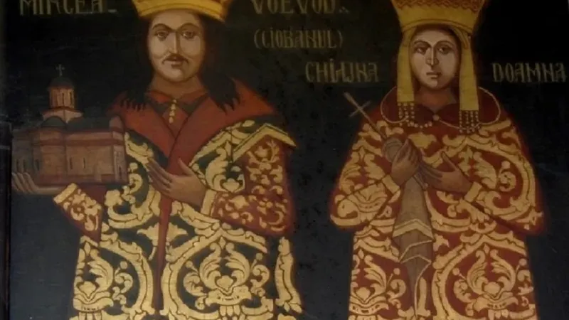 Domnitorul Mircea Ciobanul și Doamna Chiajna, părinții sultanei - Foto: arhiva