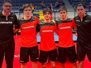 România, campioană europeană la tenis de masă Under-19. Bravo băieți! - Foto: Facebook / Federația Română de Tenis de Masă