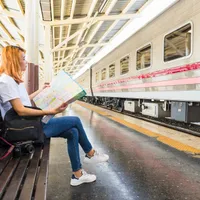 Tren în gară - Foto: Freepik (rol ilustrativ)