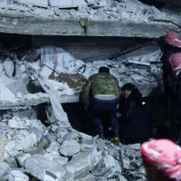 Nicio echipă de căutare-salvare în nordul Siriei/Foto: local media